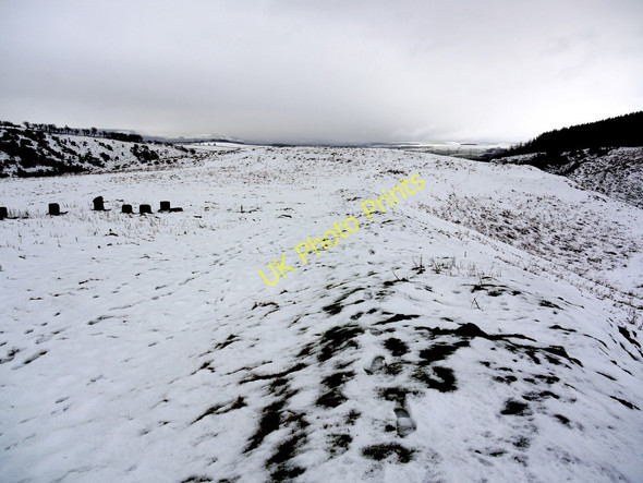 Photo 6"x4" Kettles hill fort Wooler c2010