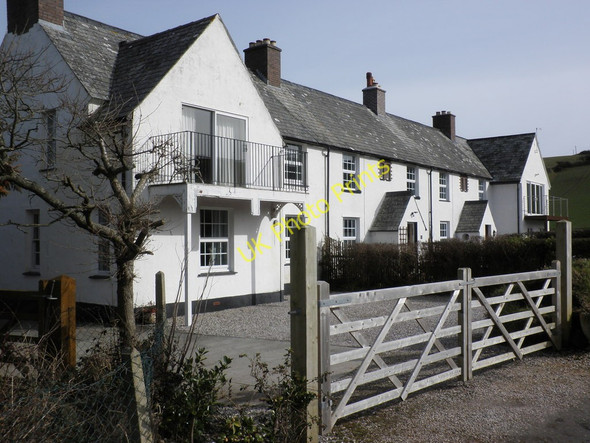 Photo 6"x4" Coastguard Cottages, near Worswell Barton Noss Mayo c2010