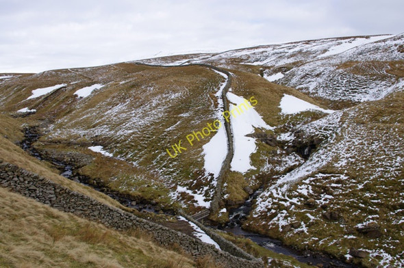 Photo 6"x4" Long Gill near Peat Gate Chapel-le-Dale c2010