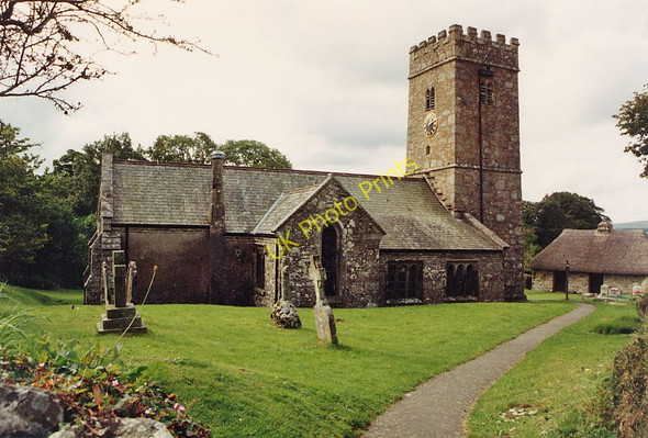 Photo 6"x4" St Peter, Buckland in the Moor, Devon Higher Dunstone c1993