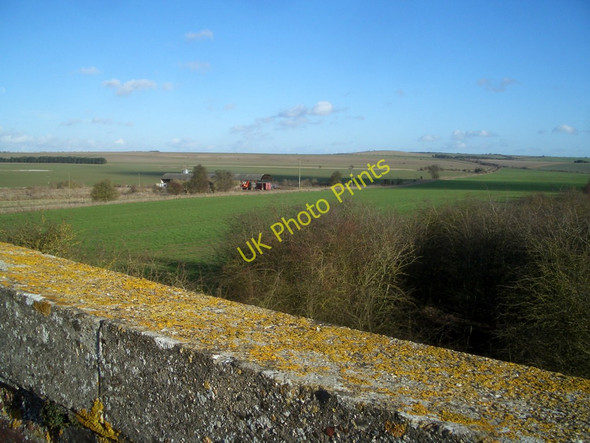 Photo 6"x4" View from a Bridge Woodway c2010