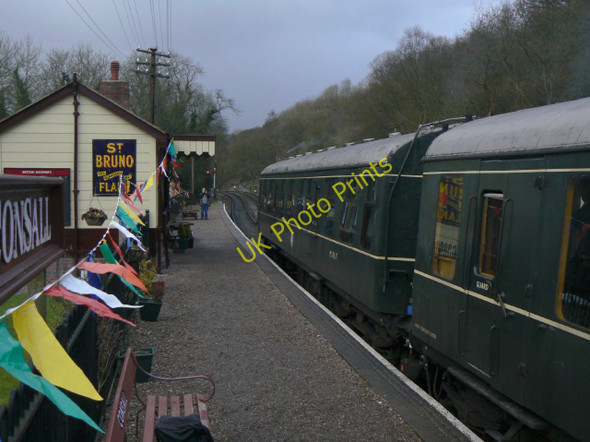 Photo 6"x4" Consall Station Hazles c2010