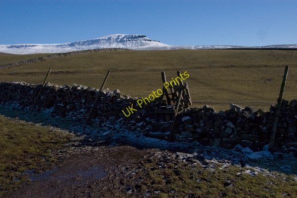 Photo 6"x4" Stile on footpath above Horton-in-Ribblesdale Horton in Ribblesdale c2010