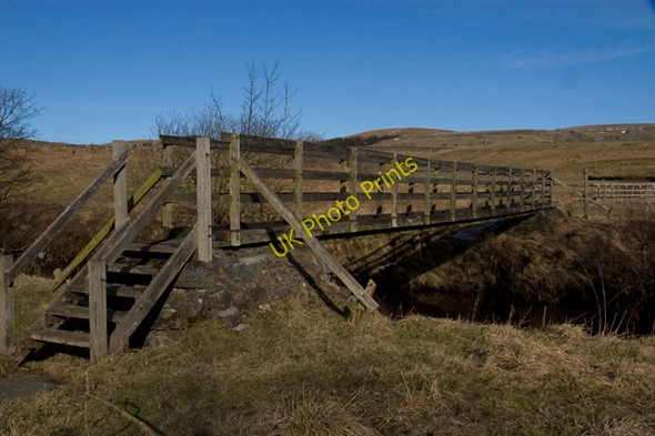 Photo 6"x4" Footbridge over River Ribble Selside\/SD7875 c2010