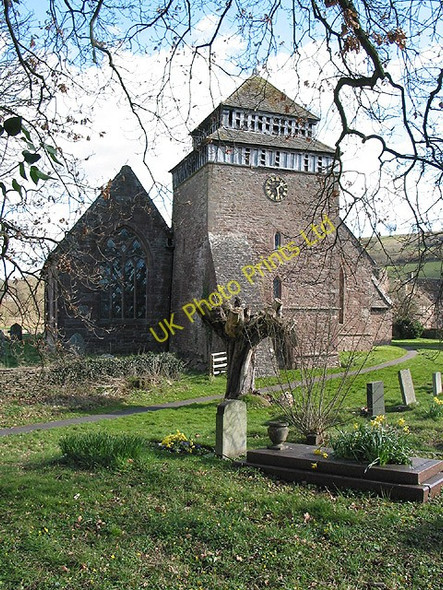 Photo 6"x4" Tower of St. Bridget's Church, Skenfrith Skenfrith c2008