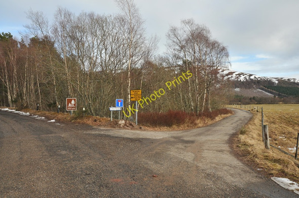 Photo 6"x4" Road junction near Garve Garve \/ Gairbh c2010