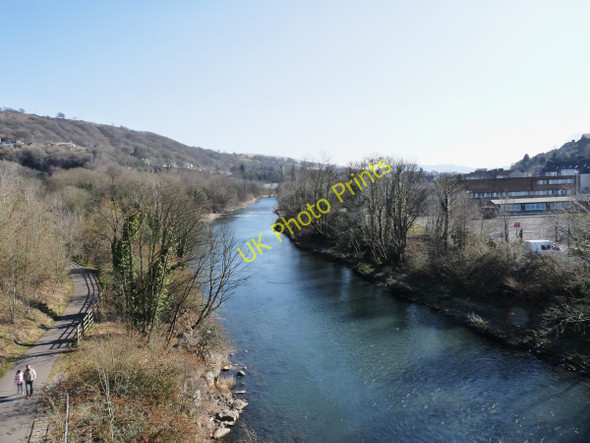Photo 6"x4" Taff view towards Treforest Pontypridd\/ST0789 c2010