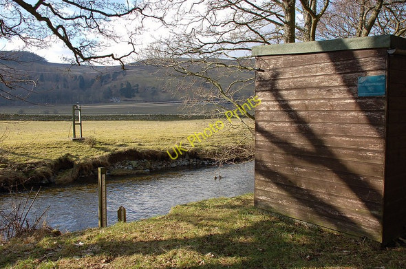 Photo 6"x4" Monitoring station on the Manor Water Glenternie c2010