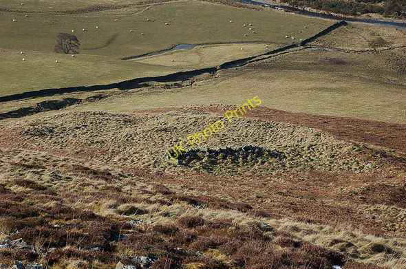 Photo 6"x4" Ancient settlement site, Manor Valley Castlehill\/NT2135 c2010