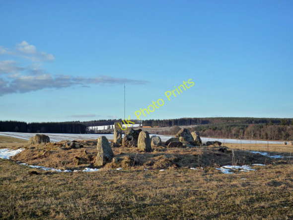 Photo 6"x4" Belmaduthy Chambered Cairn Munlochy c2010