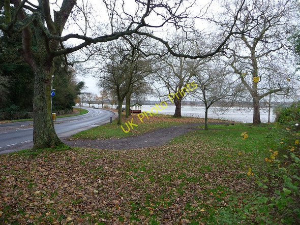 Photo 6"x4" Road to Manningtree and Stour Estuary Mistley c2009