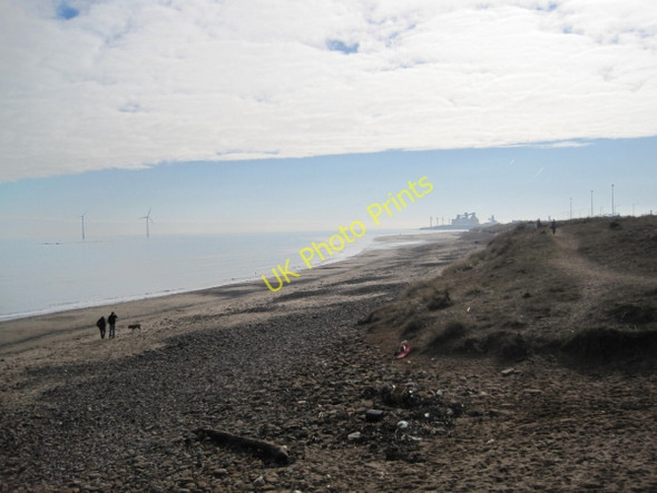 Photo 6"x4" Cambois Beach looking South Blyth\/NZ3081 c2010