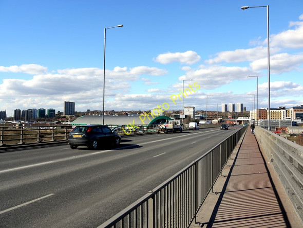 Photo 6"x4" Redheugh Bridge, view to Newcastle Newcastle upon Tyne c2010
