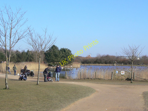 Photo 6"x4" The Lake Manor Park\/SK5733 c2010