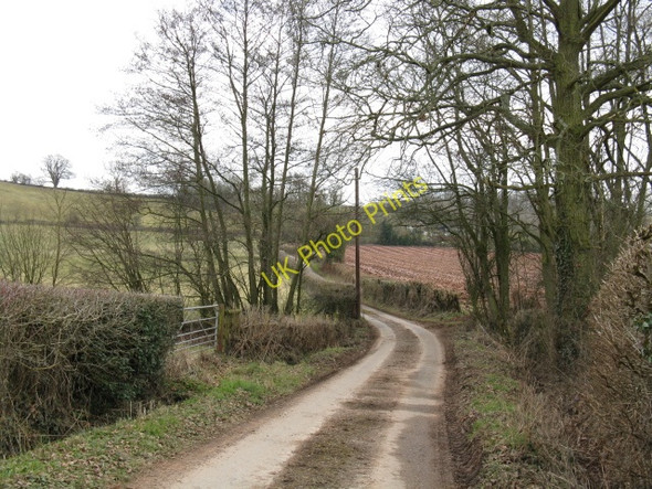 Photo 6"x4" Lane To Upper Drayton Stony Cross\/SO5466 c2010