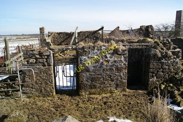 Photo 6"x4" Masonfield Farm (ruin) Slamannan c2010
