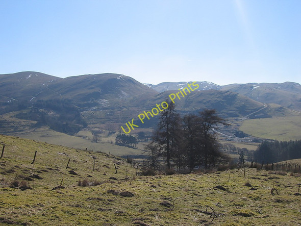 Photo 6"x4" Hillside above Dyffryn Castell Ponterwyd c2010