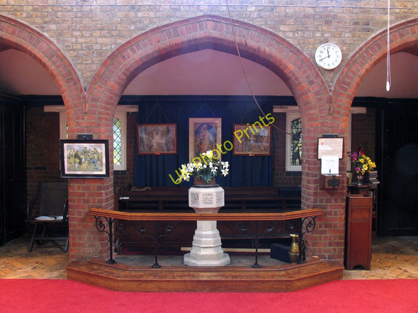 Photo 6"x4" St Gabriel, Havant Road, Walthamstow, London E17 - Baptistry Walthamstow c2004
