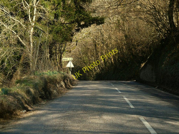 Photo 6"x4" The B3230 at the junction with the Shirwell road Kingsheanton c2010
