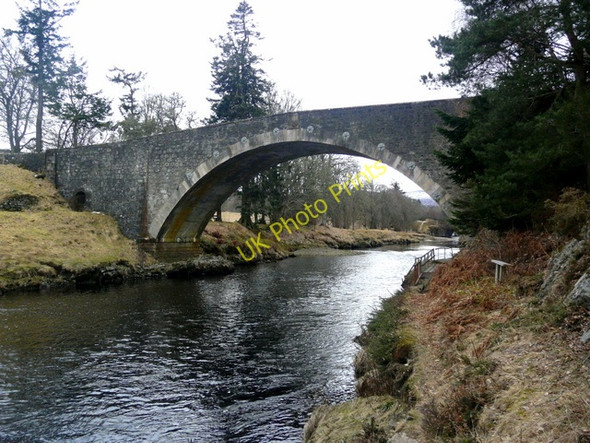 Photo 6"x4" Road bridge over the River Carron Cornhill\/NH5891 c2010