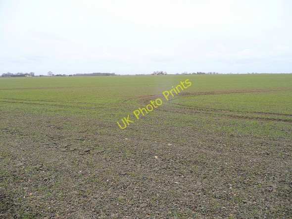 Photo 6"x4" Lincolnshire farmland Snarford c2010