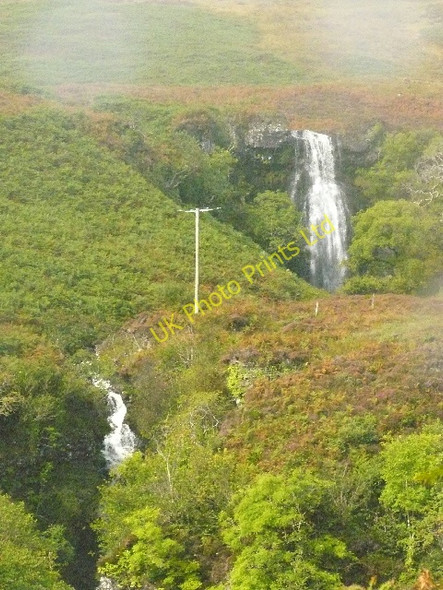 Photo 6"x4" View of Waterfalls from Carsaig Road, Isle of Mull Carsaig\/NM5421 c2007