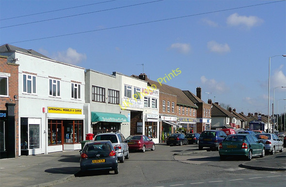 Photo 6"x4" Parade of shops on Springhill Lane, Wolverhampton Spring Hill\/SO8895 c2010