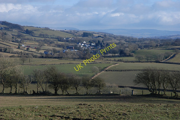 Photo 6"x4" View towards Lledrod Rhos-y-garth c2010