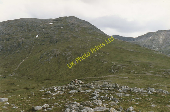 Photo 6"x4" Meall a' Bhuiridh from the top of Creag Dhubh Creag Dhubh\/NN2552 c1997