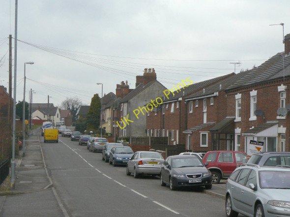 Photo 6"x4" Leicester Road Measham c2010