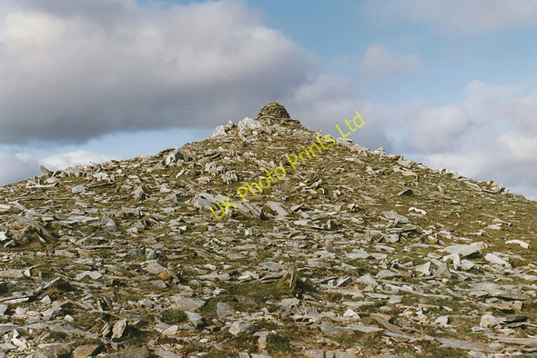 Photo 6"x4" The summit of Geal Charn Geal Charn\/NN5081 c1997
