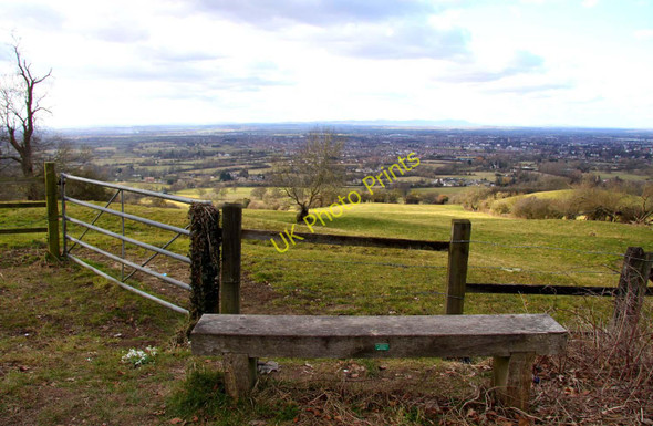Photo 6"x4" Seat with a view Leckhampton c2010
