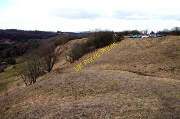 Photo 6"x4" Looking to the car park on Barrow Wake Shab Hill c2010
