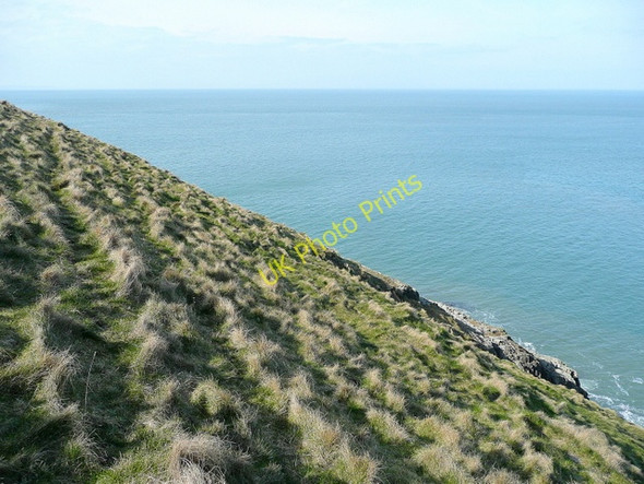 Photo 6"x4" Grassy north slope of  Baggy Point 1 Croyde Bay\/SS4339 c2010