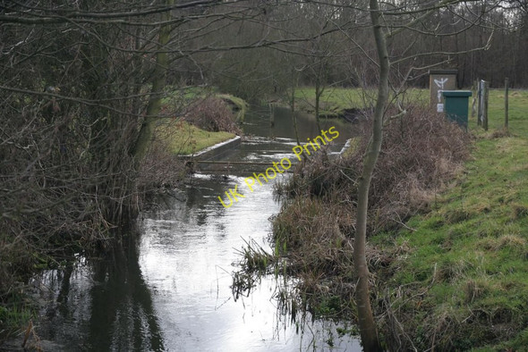 Photo 6"x4" Looking upstream Sulham c2010