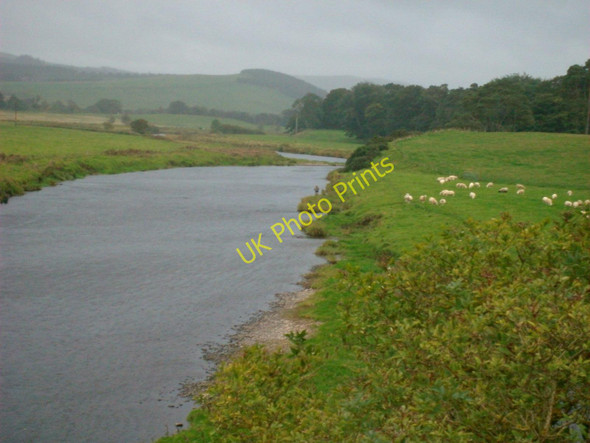 Photo 6"x4" River Clyde, above Wolfclyde Bridge Symington\/NS9935 c2008