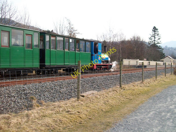 Photo 6"x4" Approaching Llanberis Station Llanberis c2010
