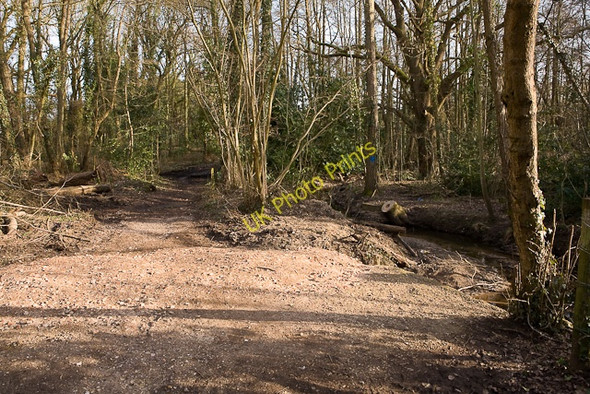 Photo 6"x4" Stream and public footpath Fair Oak\/SU4918 c2010