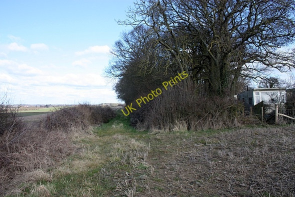 Photo 6"x4" Ridge track by Ley Coppice Hill Croome c2010