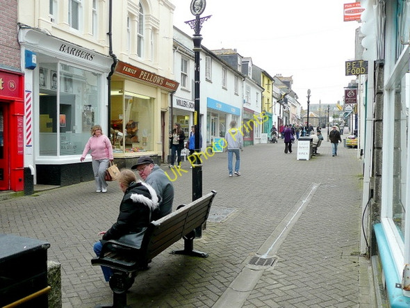 Photo 6"x4" Street scene, Penzance Penzance c2010
