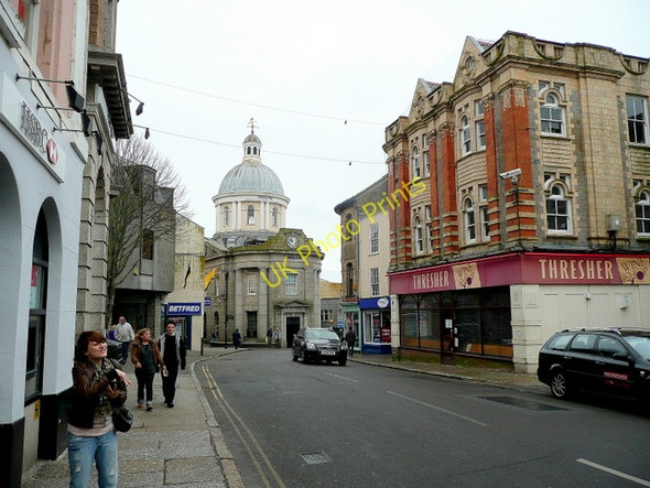Photo 6"x4" Penzance town centre Penzance c2010