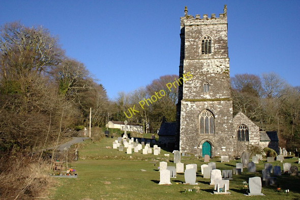 Photo 6"x4" The Parish Church of St Julitta, Lanteglos Lanteglos c2010