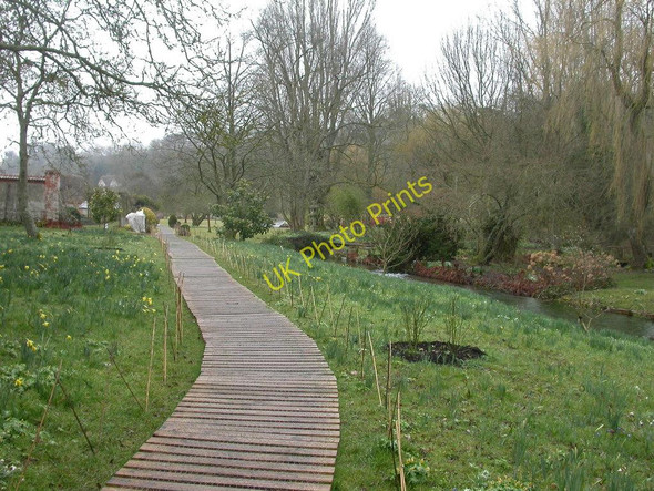 Photo 6"x4" Heale House, gardens Lower Woodford c2010