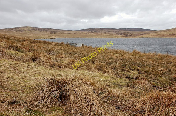 Photo 6"x4" Wide open spaces of West Water Reservoir West Water Reservoir c2010