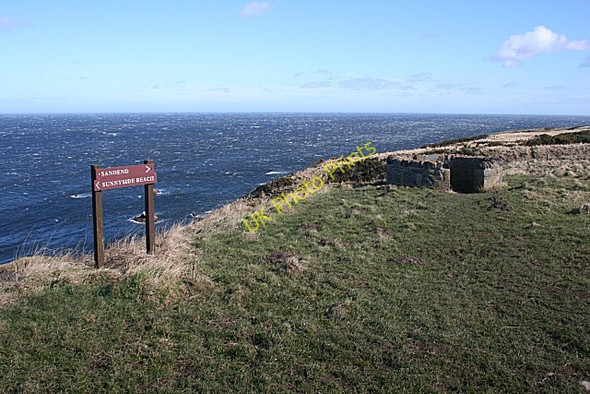 Photo 6"x4" Waymark and Viewpoint Sandend c2010