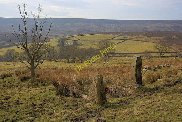 Photo 6"x4" Disused Gate Posts, High Cote Dale Head\/SE4994 c2010