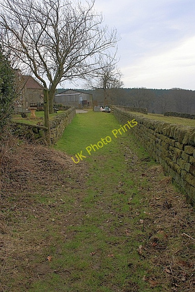 Photo 6"x4" Approaching Street-gate Farm Hagg House Fm\/SE5293 c2010
