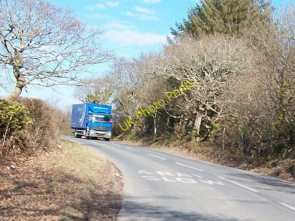 Photo 6"x4" Busy shortcut to the A497 Criccieth c2010