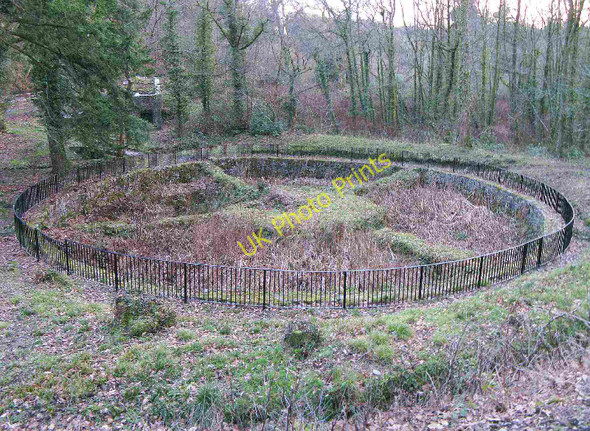 Photo 6"x4" Fish pond in Mill Wood, Penrice Penrice\/SS4987 c2010