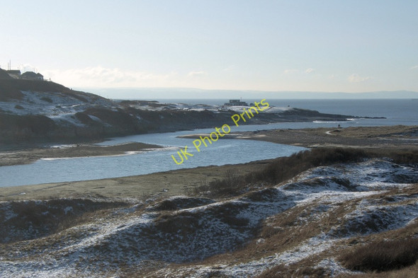 Photo 6"x4" The Ogmore River approaching the Bristol Channel Ogmore c2010